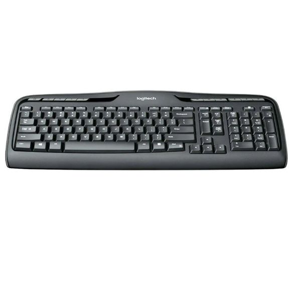 Logitech - MK320 Wireless Keyboard, Full Size, Windows, Mac - Picture 1 of 2